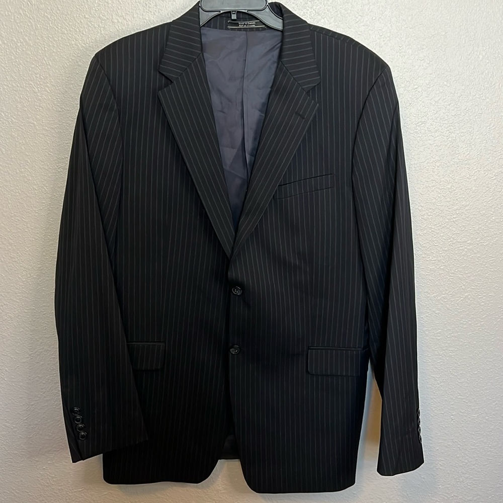 Theory Navy Pinstripe Blazer *See Measurements